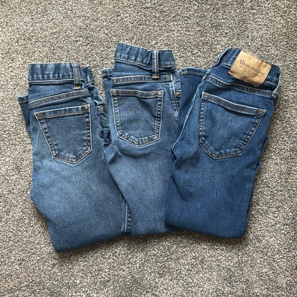 Boys Jean Bundle - Abercrombie Kids & Old Navy